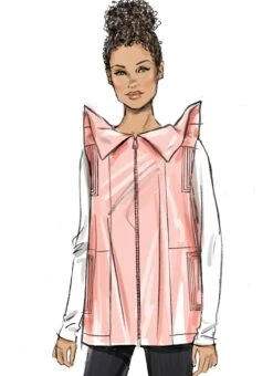 Vogue Sewing Pattern 1924 Top By Sandra Betzina -Jaycotts Shop V1924 02