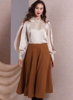 Vogue Sewing Pattern 1985 Misses' Tops