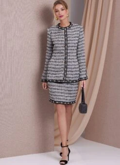 Vogue Sewing Pattern 1992 Misses' Jackets, Skirt And Pants