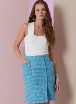 Vogue Sewing Pattern 2013 Misses' Skirt In Two Lengths -Jaycotts Shop V2013 product hires 01