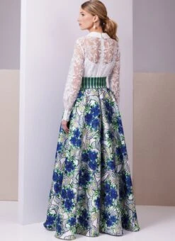 Vogue Sewing Pattern 2029 Dress By Badgley Mischka 7 Vogue Sewing Pattern 2029 Dress By Badgley Mischka -Jaycotts Shop V2029 02