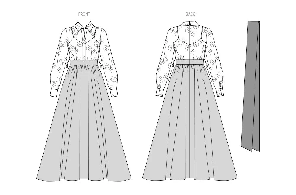 Vogue Sewing Pattern 2029 Dress By Badgley Mischka 5 Vogue Sewing Pattern 2029 Dress By Badgley Mischka - Image 5