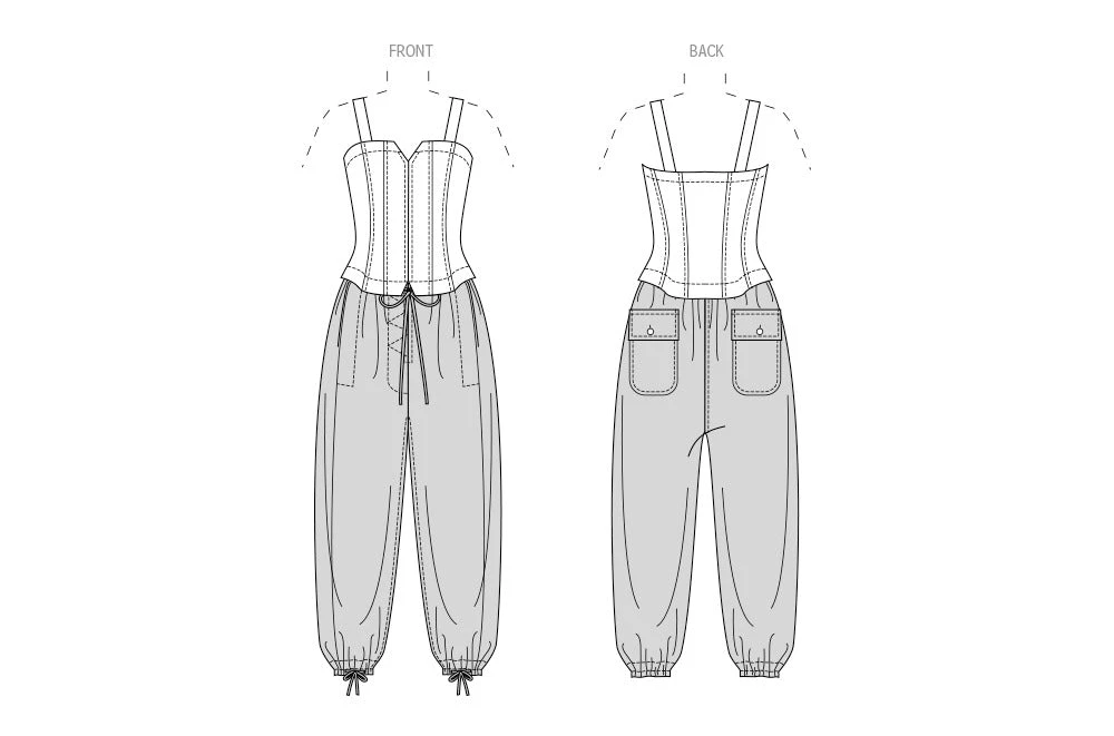 Vogue Sewing Pattern 2035 Jumpsuit By Rachel Comey 5 Vogue Sewing Pattern 2035 Jumpsuit By Rachel Comey - Image 5