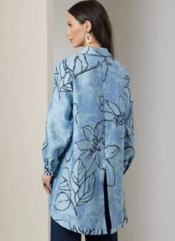 Vogue Sewing Pattern 2037 Shirt, Crop Top And Pants -Jaycotts Shop V2037 05