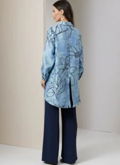 Vogue Sewing Pattern 2037 Shirt, Crop Top And Pants -Jaycotts Shop V2037 07