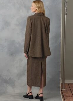 Vogue Sewing Pattern 2056 Jacket And Skirt -Jaycotts Shop V2056 02