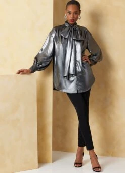 Vogue Sewing Pattern 2068 Misses' Tops And Sash -Jaycotts Shop V2068 03