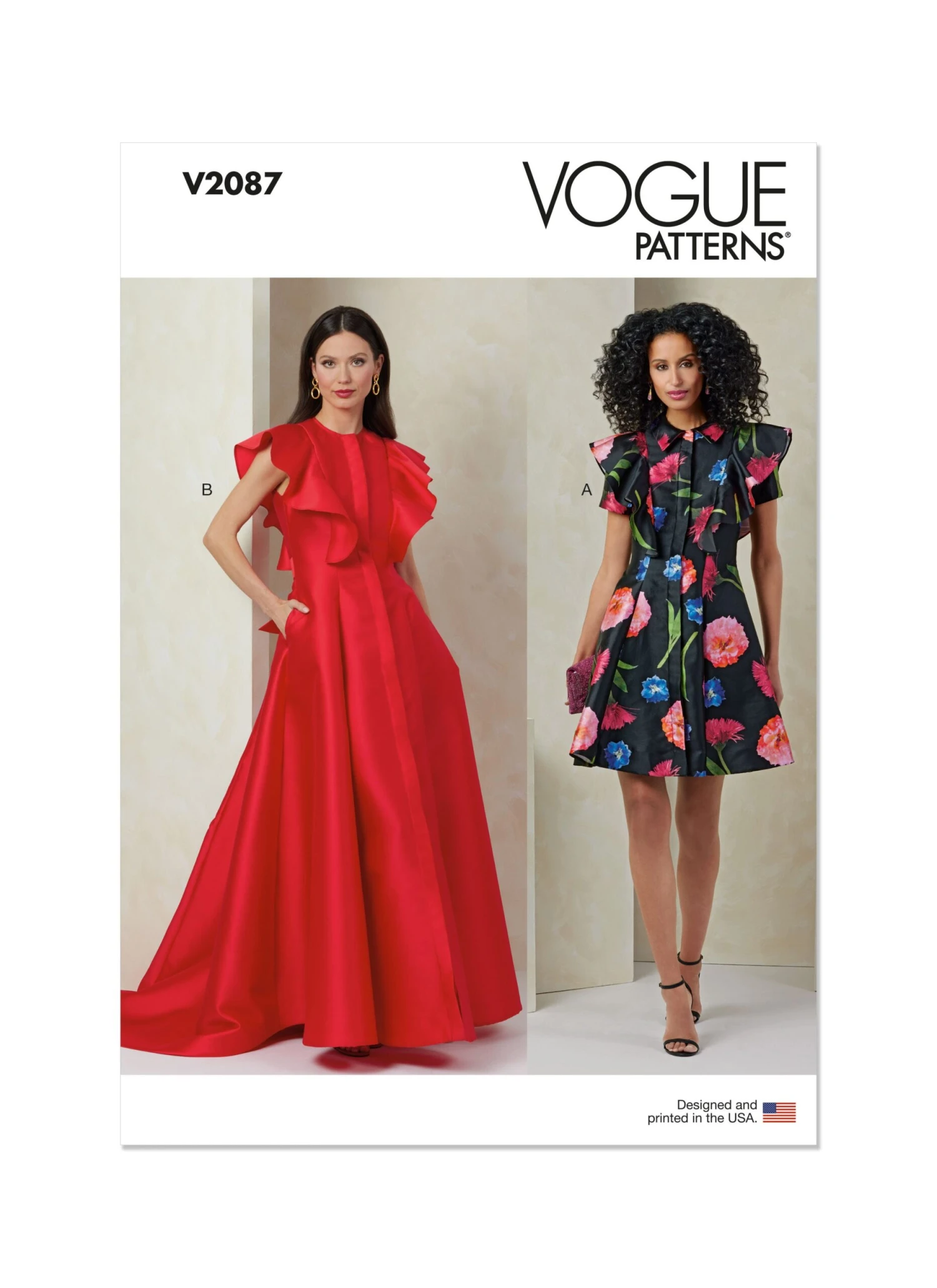 Vogue Sewing Pattern 2087 Special Occasion Dresses 2 Vogue Sewing Pattern 2087 Special Occasion Dresses - Image 2