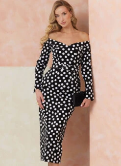 Vogue Sewing Pattern 2105 Sheath Dress With Petite Lines -Jaycotts Shop V2105 02