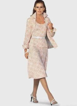 Vogue Pattern 2122 1970's Jacket, Skirt And Top By Diane Von Furstenberg