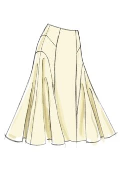 Vogue Pattern 8750 Misses' Skirt | Easy -Jaycotts Shop V8750 product hires 09