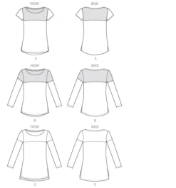 Vogue Pattern 8950 Misses' Tunic | Very Easy 17 Vogue Pattern 8950 Misses' Tunic | Very Easy -Jaycotts Shop V8950DG