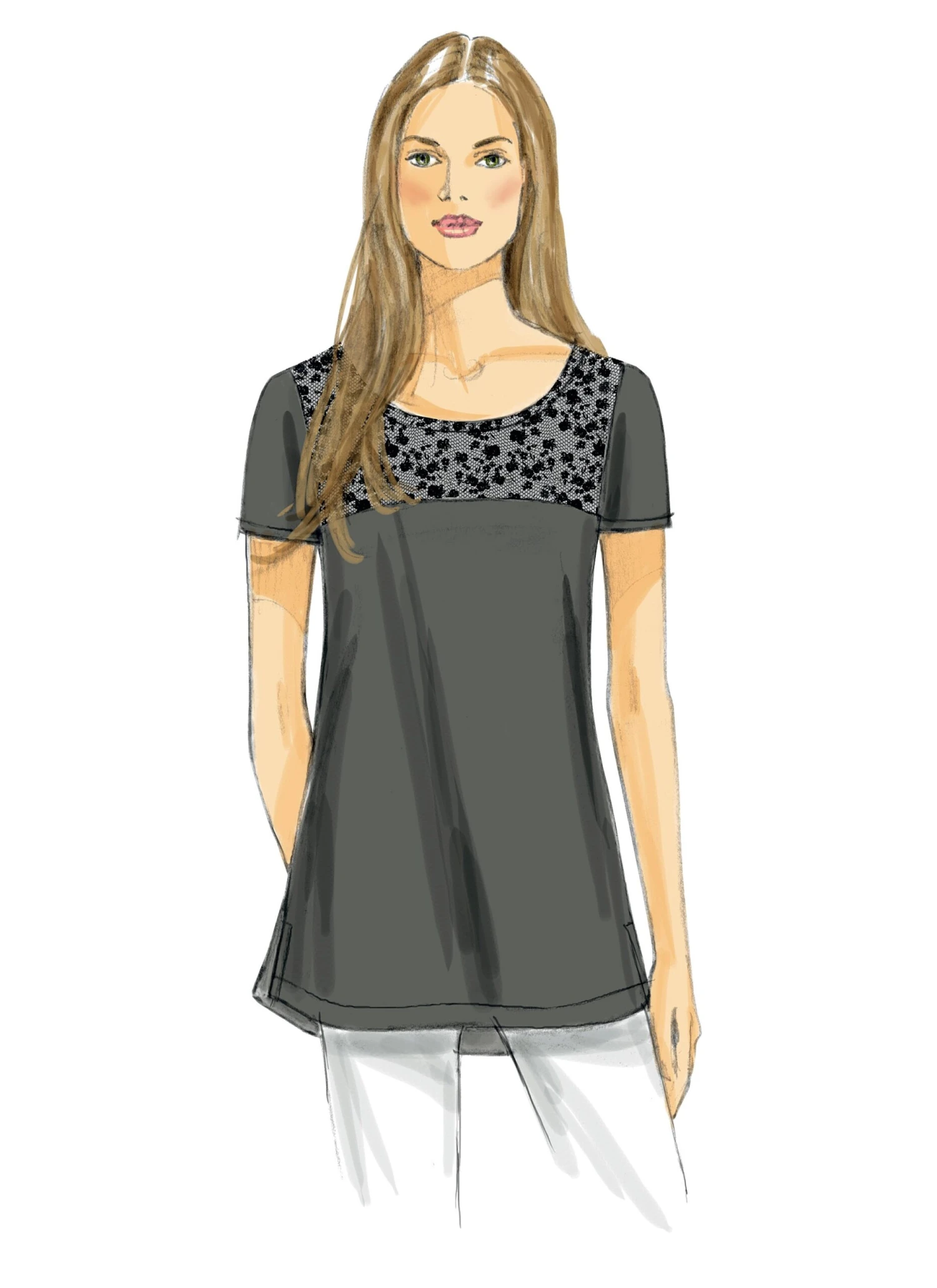 Vogue Pattern 8950 Misses' Tunic | Very Easy 6 Vogue Pattern 8950 Misses' Tunic | Very Easy - Image 6