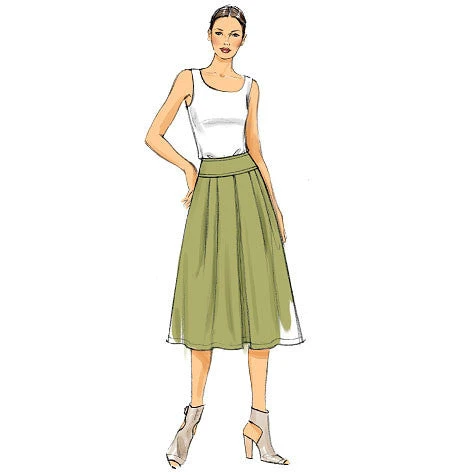 Vogue Pattern 9090 Misses' Skirt | Very Easy 1 Vogue Pattern 9090 Misses' Skirt | Very Easy