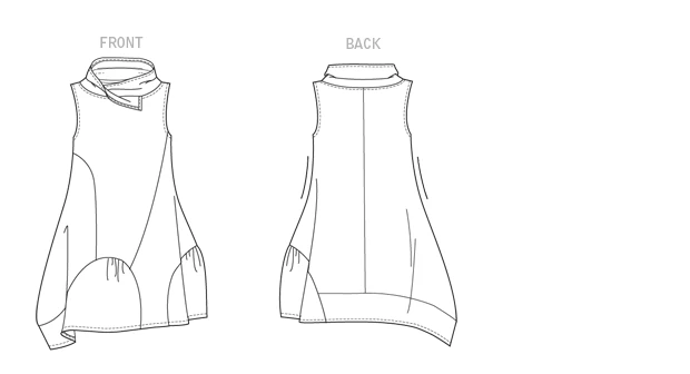 Vogue Pattern 9112 Misses' Dress | Marci Tilton 10 Vogue Pattern 9112 Misses' Dress | Marci Tilton - Image 10