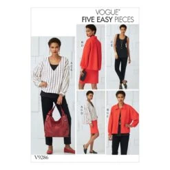 Vogue Pattern 9286 Separates Sewing Pattern 21 Vogue Pattern 9286 Separates Sewing Pattern -Jaycotts Shop V9286
