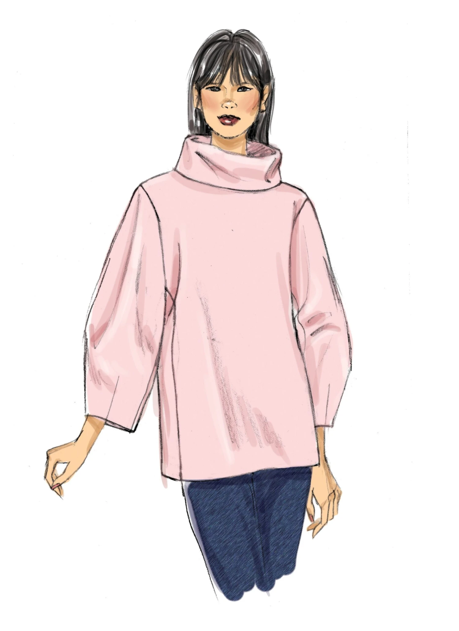 Vogue Pattern 9330 Misses' Top | Very Easy Vogue 6 Vogue Pattern 9330 Misses' Top | Very Easy Vogue - Image 6