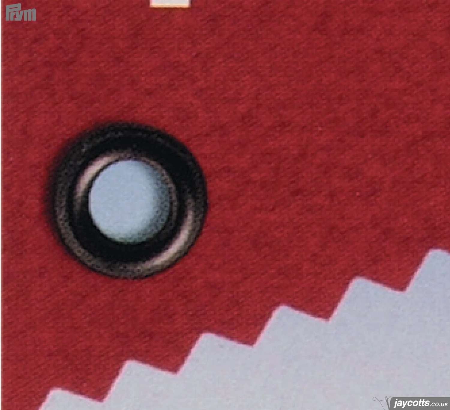 Prym Metal Eyelets, Black 4mm Size 3 Prym Metal Eyelets, Black 4mm Size - Image 3