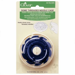 Clover Dome Threaded Needle Storage Case