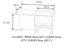 Horn Cub Plus Sewing Machine Cabinet - Free Chair! -Jaycotts Shop cub dimensions