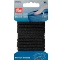 Prym Standard Elastic - Black -Jaycotts Shop g910019