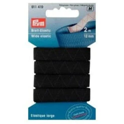 Prym Standard Elastic - Black -Jaycotts Shop g911419