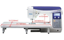 Juki DX2000 QVP Sewing Machine -Jaycotts Shop large sewing space 02 2021