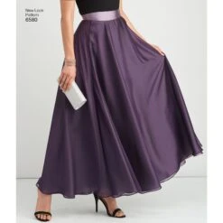 New Look NL6580 Circle Skirt Evening Wear Pattern -Jaycotts Shop newlook circle skirt pattern 6580 AV4