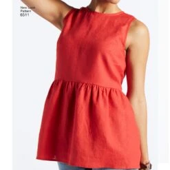 New Look NL6511 Tops With Length And Sleeve Variations -Jaycotts Shop newlook crop top pattern 6511 AV3 8dde0f5f 51cc 4e0e b615 47c0c8fe3990