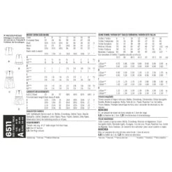 New Look NL6511 Tops With Length And Sleeve Variations -Jaycotts Shop newlook crop top pattern 6511 envelope back 6773da34 c912 4748 80c0 48853eaa8e95