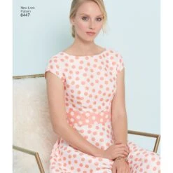 New Look NL6447 Misses' Dresses -Jaycotts Shop newlook dresses pattern 6447 AV1B
