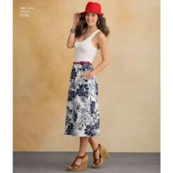 New Look NL6106 Misses' Skirt -Jaycotts Shop newlook skirts pants pattern 6106 AV1A