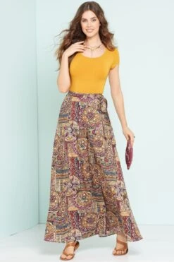 New Look NL6456 Misses' Easy Wrap Skirts In Four Lengths