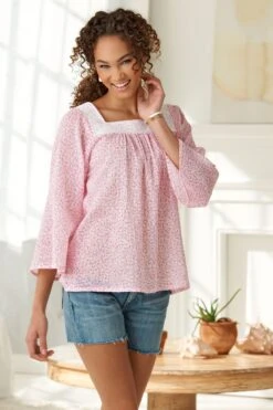 New Look NL6284 Misses' Pullover Top In 2 Lengths