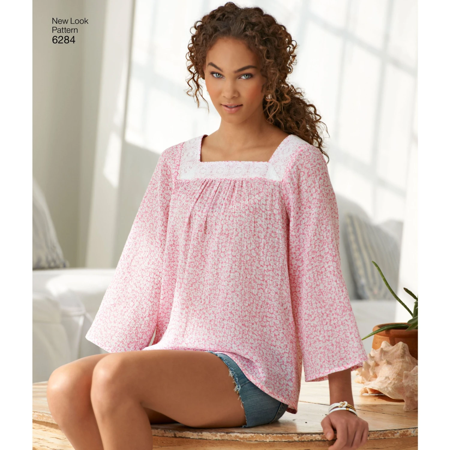 New Look NL6284 Misses' Pullover Top In 2 Lengths 3 New Look NL6284 Misses' Pullover Top In 2 Lengths - Image 3