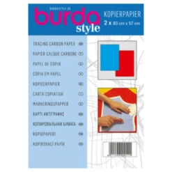 Dressmaker's Carbon Paper By Burda | Blue And Red