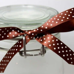 Jaycotts Shop -Jaycotts Shop ribbon micro dot BERISFORDS 25 brown dab553b1 bc67 4d61 92a0 b95041f5a90e