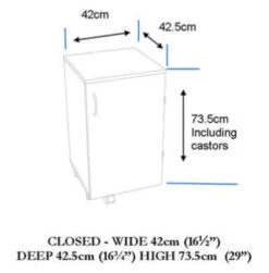 Horn Rolla Storage Cabinet -Jaycotts Shop rolla storage dimension