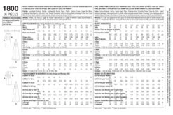 Simplicity Pattern 1800 Misses' And Plus Size Dresses -Jaycotts Shop s1800 envelope