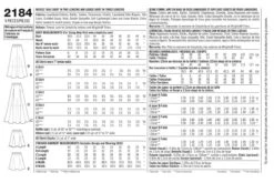 Simplicity Pattern 2184 Misses' Skirts | 2 Hour -Jaycotts Shop s2184 envelope