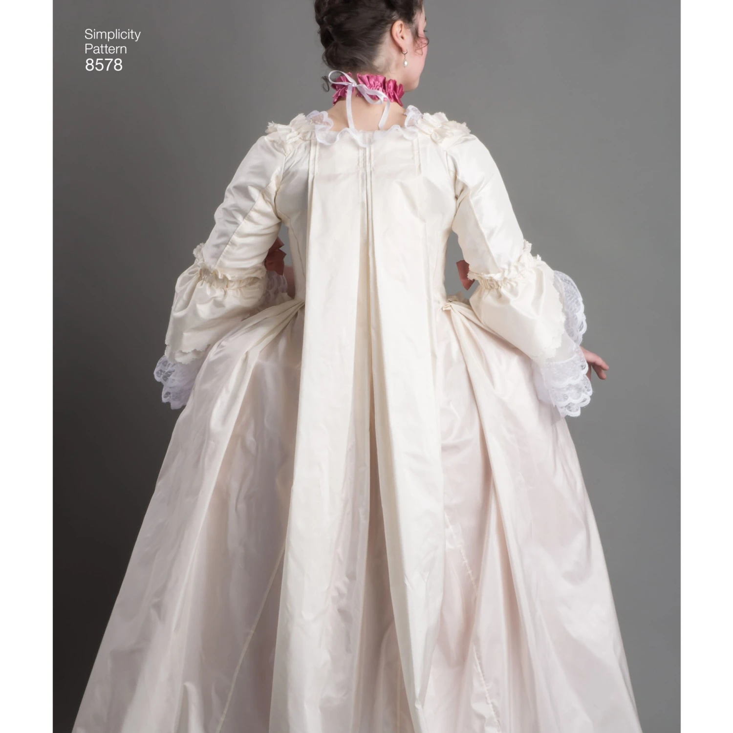 Simplicity Pattern 8578 18th Century Costume Gown 7 Simplicity Pattern 8578 18th Century Costume Gown - Image 7