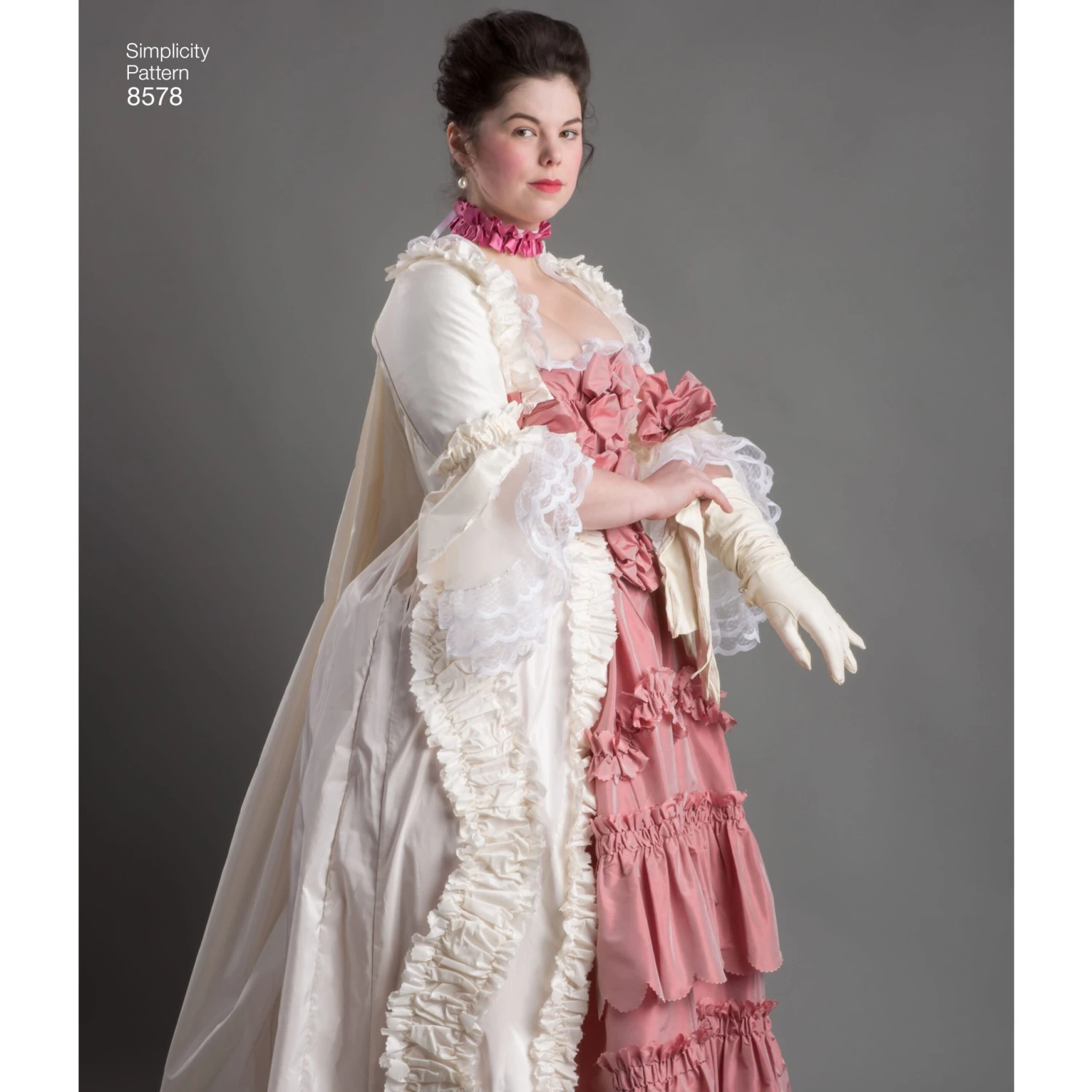 Simplicity Pattern 8578 18th Century Costume Gown 8 Simplicity Pattern 8578 18th Century Costume Gown - Image 8