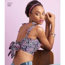 Simplicity Pattern 8549 Knit Or Woven Bra Tops 13 Simplicity Pattern 8549 Knit Or Woven Bra Tops -Jaycotts Shop simplicity bralette pattern 8549 AV4
