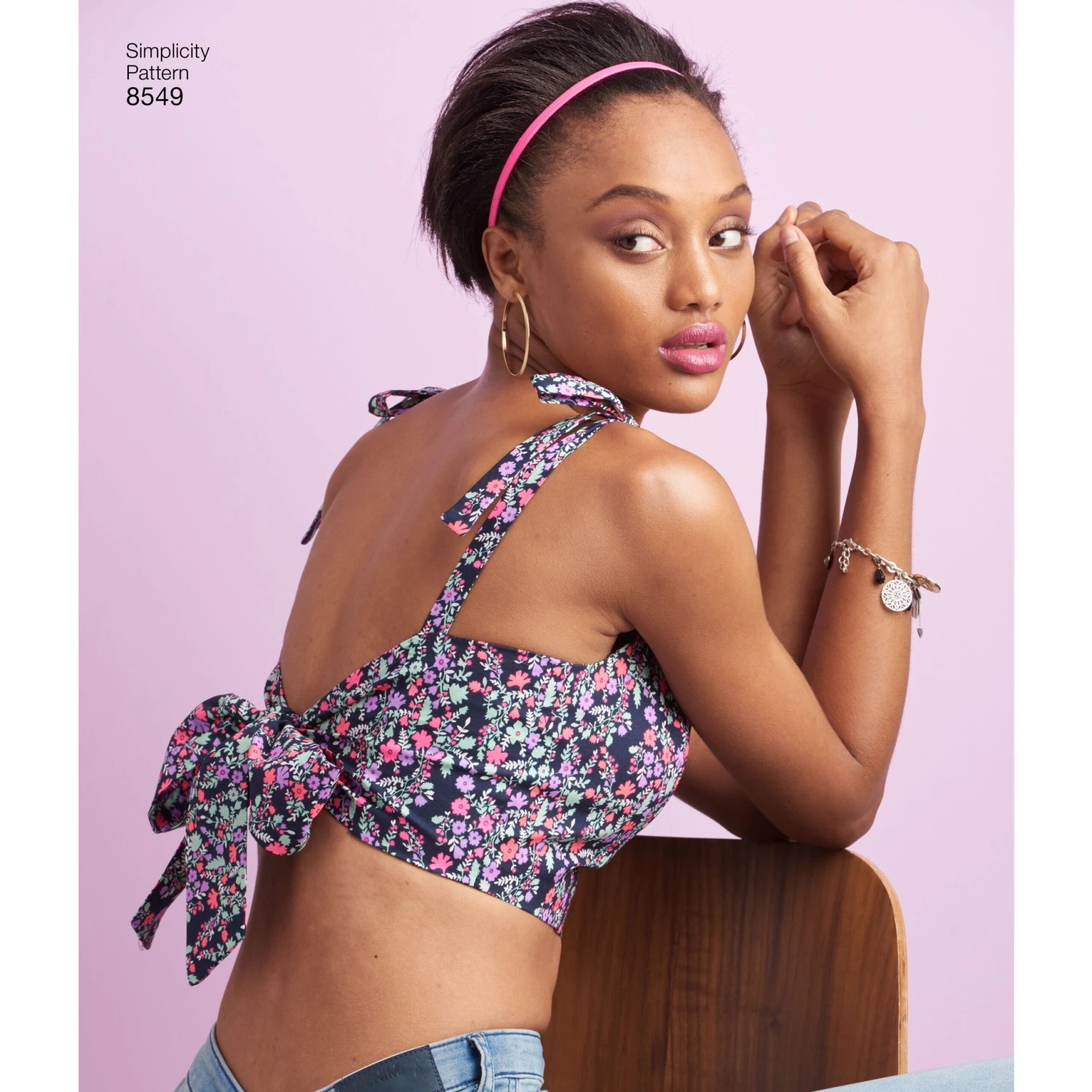 Simplicity Pattern 8549 Knit Or Woven Bra Tops 4 Simplicity Pattern 8549 Knit Or Woven Bra Tops - Image 4