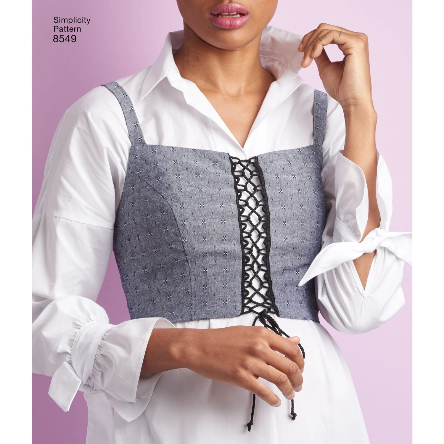 Simplicity Pattern 8549 Knit Or Woven Bra Tops 7 Simplicity Pattern 8549 Knit Or Woven Bra Tops - Image 7