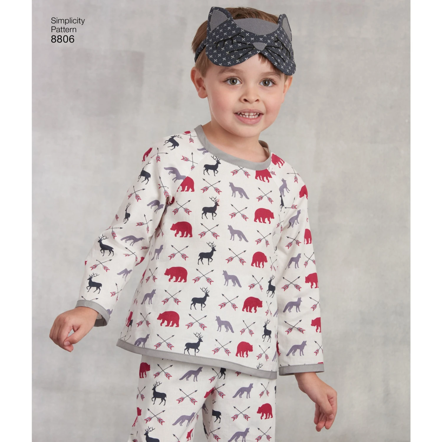 Simplicity Pattern 8806 Boys And Girls Loungewear 2 Simplicity Pattern 8806 Boys And Girls Loungewear - Image 2