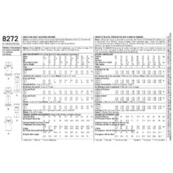 Simplicity Pattern 8272 Child's And Girls' Sleepwear 13 Simplicity Pattern 8272 Child's And Girls' Sleepwear -Jaycotts Shop simplicity children pattern 8272 envelope back