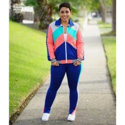 Simplicity Pattern 8702 Track Jacket