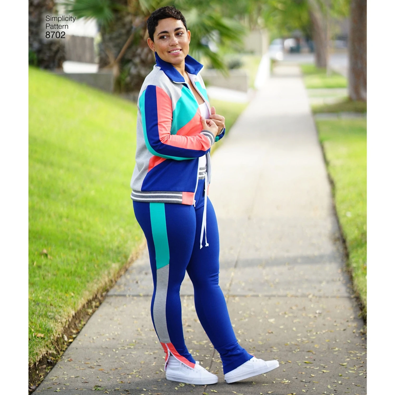 Simplicity Pattern 8702 Track Jacket 3 Simplicity Pattern 8702 Track Jacket - Image 3