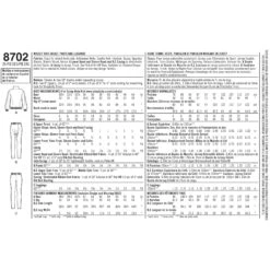 Simplicity Pattern 8702 Track Jacket 12 Simplicity Pattern 8702 Track Jacket -Jaycotts Shop simplicity mimi g track suit athleisure pattern 8702 envelop back